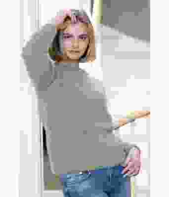 Lysegrå Gine genser - DSA 90-07C