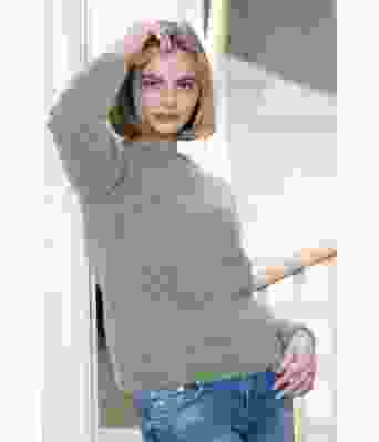 Gine genser i støvet jadegrønn - DSA 90-07F