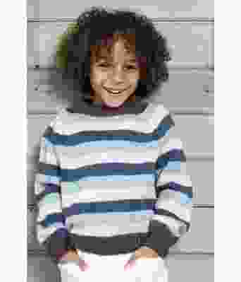 Tejo genser med striper til barn - DSA 91-08