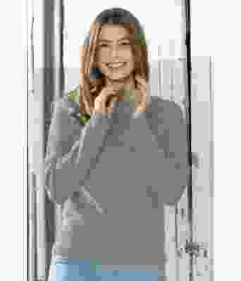 Grå Visla strikkegenser - DSA 91-14F