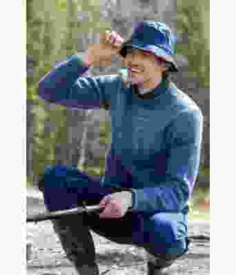 Blå Lifjell strikkegenser til herre - DSA 96-11