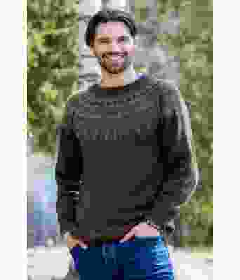 Brun Lifjell genser - DSA 96-12