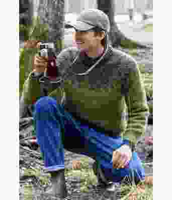 Grønn Gol strikkegenser - DSA 96-16