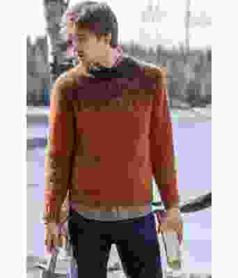 Rust brun Gol genser - DSA 96-17