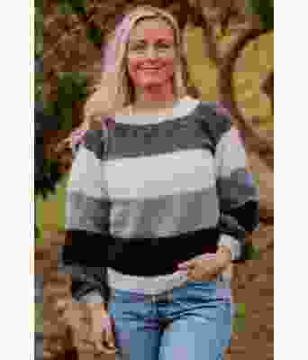 Elisegenseren - Strikkia 2020-029  V0006 Gråsort