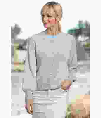 Elle strikket sommerjakke Kathrine Sørland - Viking 2120-02