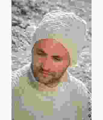 Ensfarget enkel og klassisk strikkelue - Viking 1710-13B