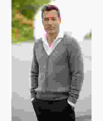 Fam strikkejakke til herre - Viking 2129-11