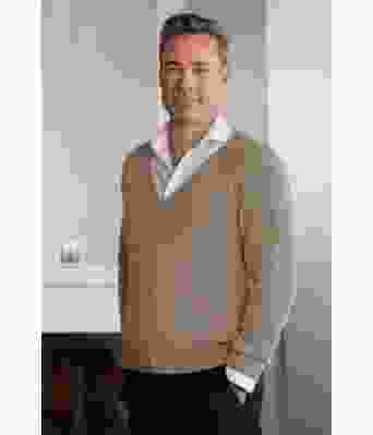 Fam strikkejakke til jul for mann herre - Viking 2136-14