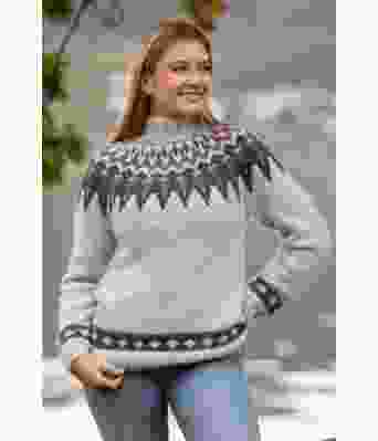 Farfar strikkegenser Elisabeth S Asserson - Viking 2138-10B