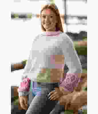 Farmor strikkegenser Elisabeth S Asserson - Viking 2138-09