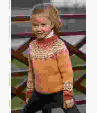 Fersken diis genser til jente - Viking 2007-01D