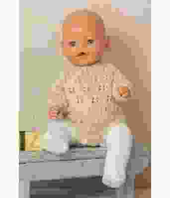 Firkløver body og stroempebukse til babyborn lekedukke - Viking 2133-08