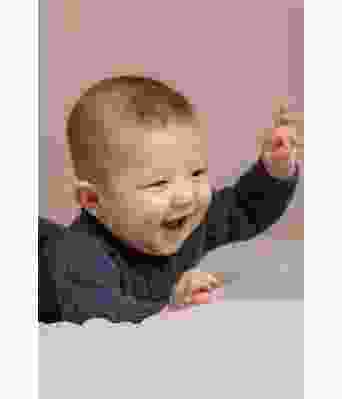 Firkloever strikket body til baby i alpakkaull - Viking 2132-13