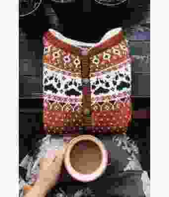 Fjordfolkkofta i brent kobber - 862