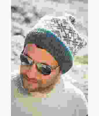 Fryd grå strikkelue - Viking 1710-12A