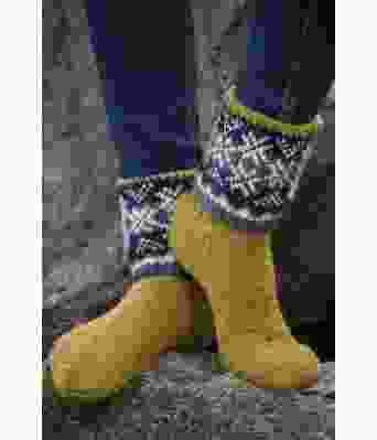 Fryd strikkede sokker - Viking 1710-5