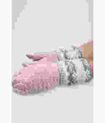 Fryd strikkede votter i alpakkaull - Viking 1710-17