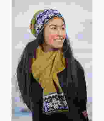 Fryd strikkelue og skjerf - Viking 1710-1