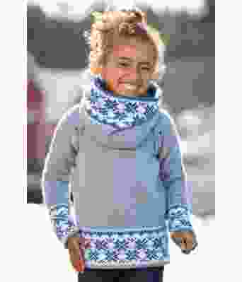 Fryd strikket hals til barn - Viking 1710-15