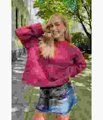 Øyunn genser med raglan - ØK 01-01B