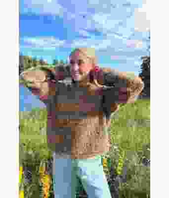 Øyunn genser med raglan - ØK 01-04