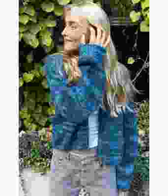 Blågrønn Øyunn jakke - ØK 02-02