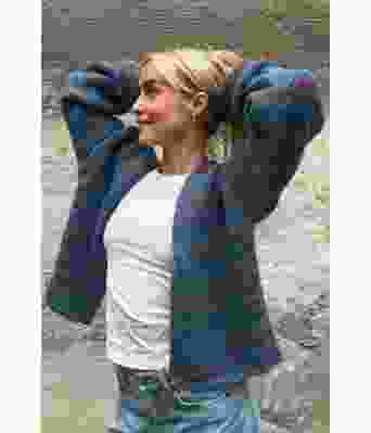 Øyunnjakka i denimblå - ØK 02-08