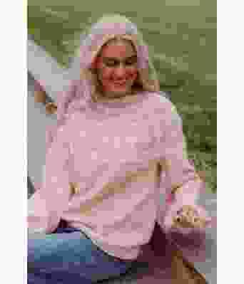 Strikk og drikk genseren i bomull (Rosevin) - Strikkia 2021-019