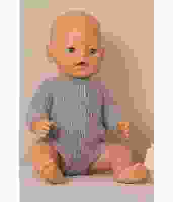 Georg strikket body til babyborn dukke - Viking 2133-01