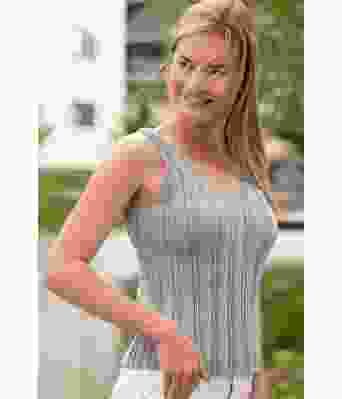 Sina sommertopp i sølvgrå - GG 19-20-5381