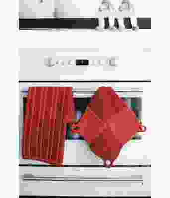 Heklet gjestehåndkle og gryteklut - GG 237-17