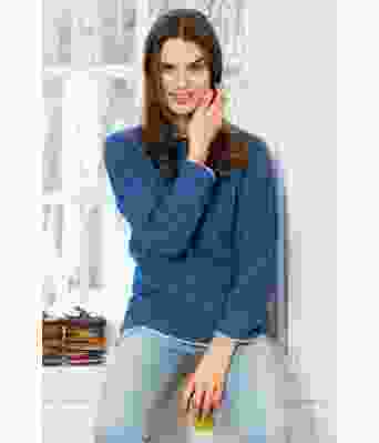 Genser med struktur mønster - GG 265-02