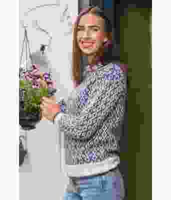 Skoglid strikkgenser til dame - GG 287-28