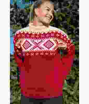 Chunky Cortinagenser i rødt - GG 292-01B