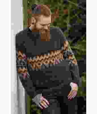 Give genser alpakkaull til herre - Viking 2107-03