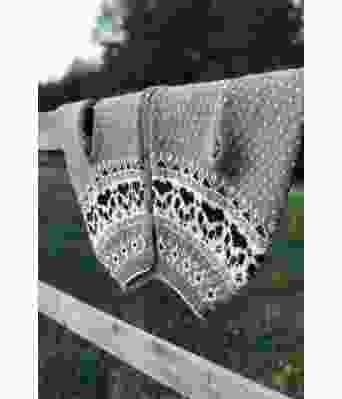 Grå Fjordfolk kofte - 822