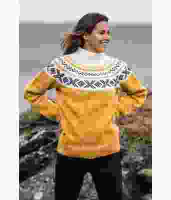 Gul Miranda genser - Viking 2134-06I