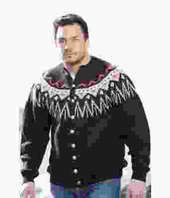 Harley strikkekofte til herre - Viking 1708-2