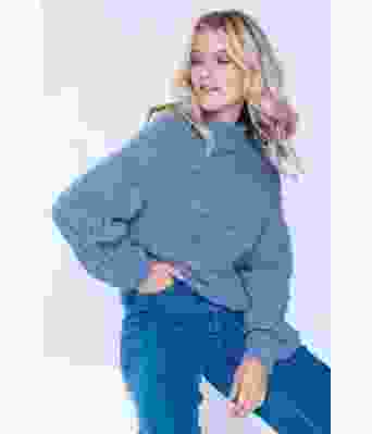 Blå Michelle genser - HOY 18-13