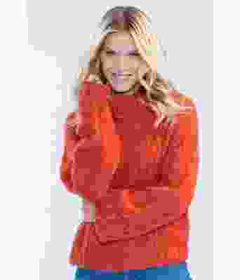 Oransje Michelle genser - HOY 18-14