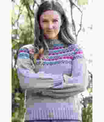 Trolltind strikket genser - HOY 20-66 