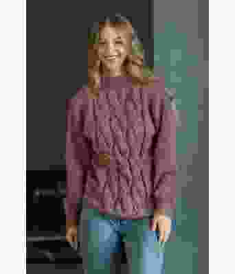 Jen strikket genser - Viking 2202-06