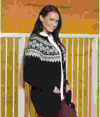 Fryd kofte, lang m/ lommer fra Viking 1804-6