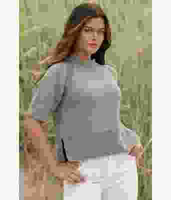 Belina-topp i mosegrønn - Viking-2423-12-AS532