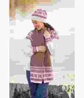 Kaisa strikket skjerf til dame - Viking 2001-01B