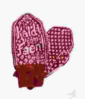 Kaldt som faen votter Tomatrød / Rosa