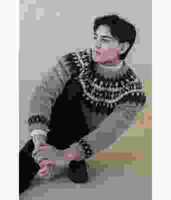 Kastaligenseren i byggbrun - Istex 590024 / Lopidesign 42-09