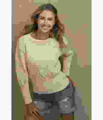 Liljekonvall genser med v mønster - Viking 1702-07