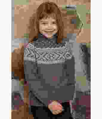 Lilla Setesdalsgenser til jente Troy - Viking 2106-04